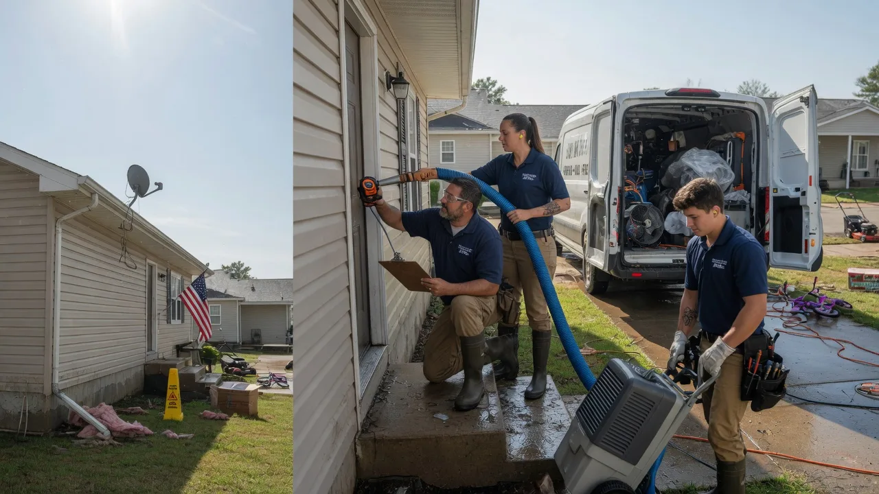 Ceiling Water Damage Restoration in Caryville, FL near me